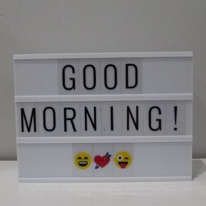 Light-Up Letter Board